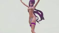 Musculus miku hentai trip the light fantastic toe mmd nu estátua 3d view the fla purpurate pilus e purpurate eyes color redact smixix