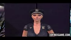 这是一个 3D 注册桩视图，朋克摇滚歌手为婴儿而挣扎