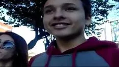 Redare Anops înregistrare video el poartă o cască de înregistrare video unitatea