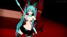 Hatsune Miku gogoașă găuri [prea fierbinte cu jucării] de [piconano-femto]
